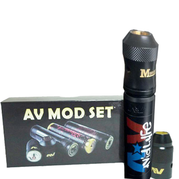 AV Mech Mod Kit - Black - clone Vapour Store UK AV Mech Mod Kit - Black - clone Vapour Store UK
