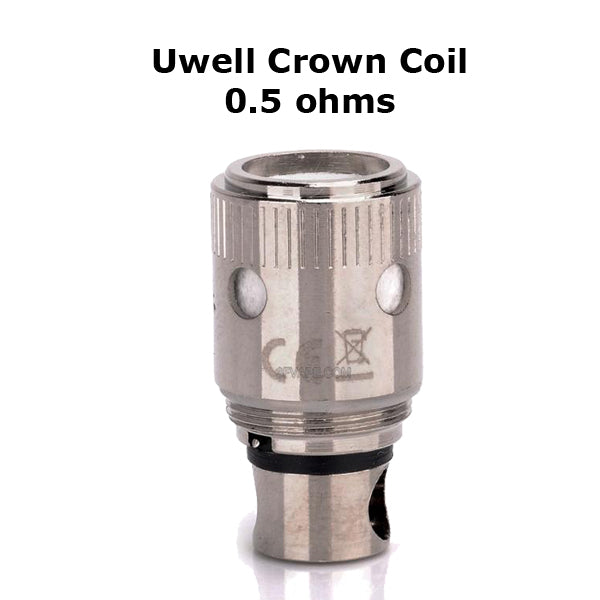 Uwell Crown 0.5ohm Pack or 4 Vapour Store UK Uwell Crown 0.5ohm Pack or 4 Vapour Store UK