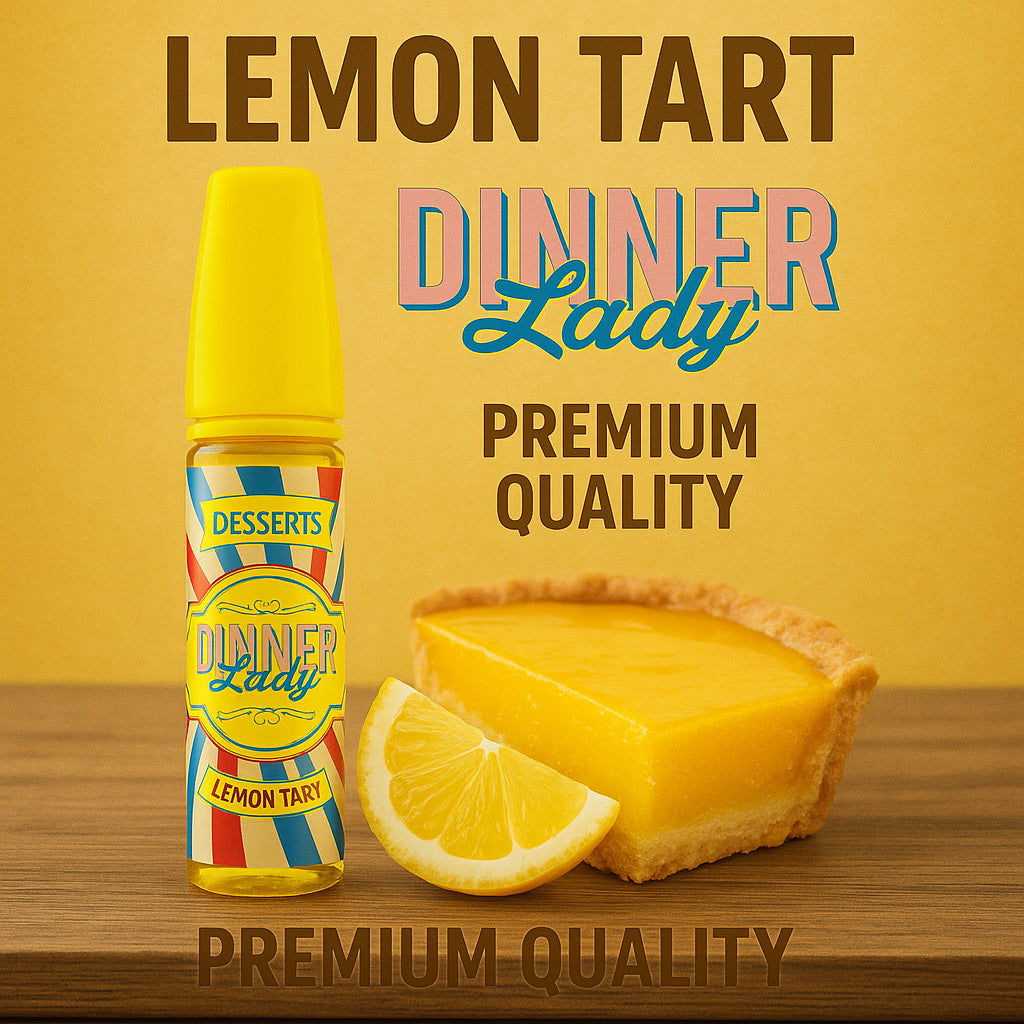 Dinner Lady Lemon Tart 50ml Vapour Store UK Dinner Lady Lemon Tart 50ml Vapour Store UK