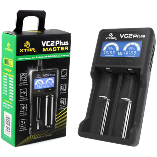 Xtar VC2S Battery Charger (No Wall Adapter)