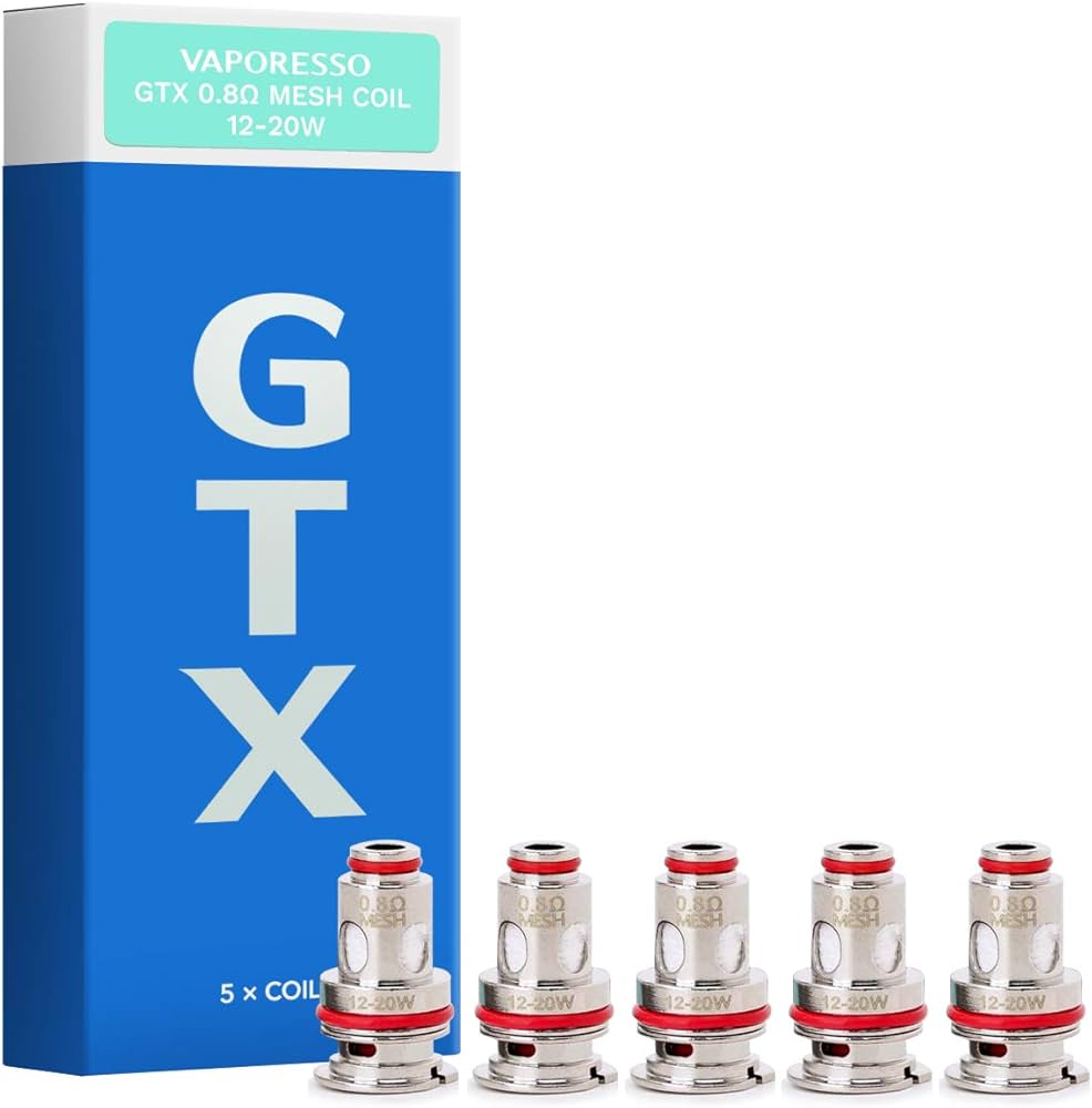 Vaporesso GTX Mesh 0.8 Ohm 5pk