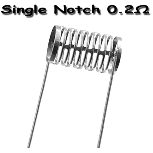 Notch 0.2ohm Ready Made Coils Box of 10pc