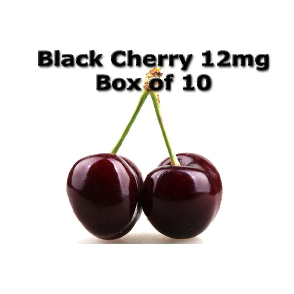 black cherry 12mg box of 10