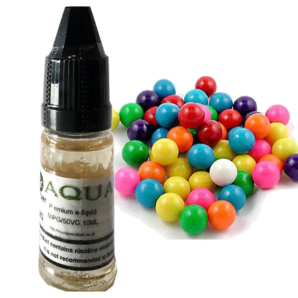 Aqua bubblegum 0mg 10ml