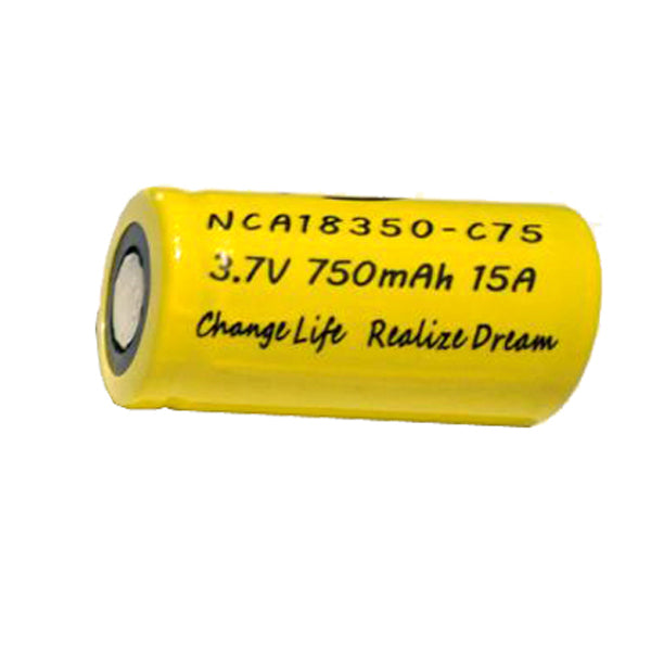 NCA 18350 Battery - 750mah - 15A