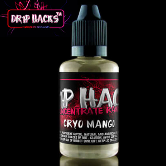 drip hacks cryo mango concentrate 30ml