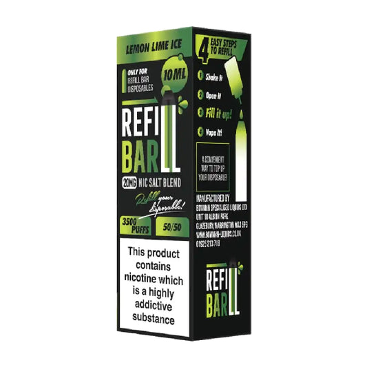 Refill Bar - Lemon Lime Ice 10mg