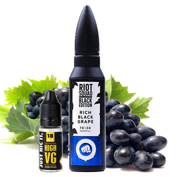 Riot Squad Rich Black Grape 50ml Shortfill