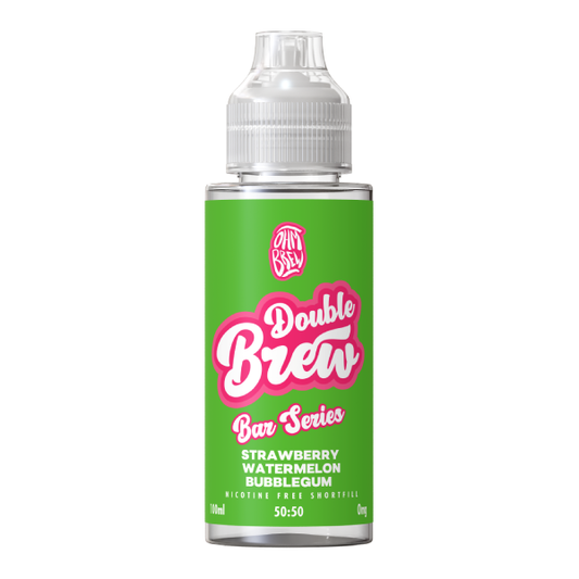 Strawberry Watermelon Bubblegum by Double Brew - 100ml Shortfill