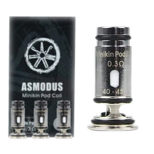 Asmodus minikin coil 0.8ohm 12-16w - 3pk