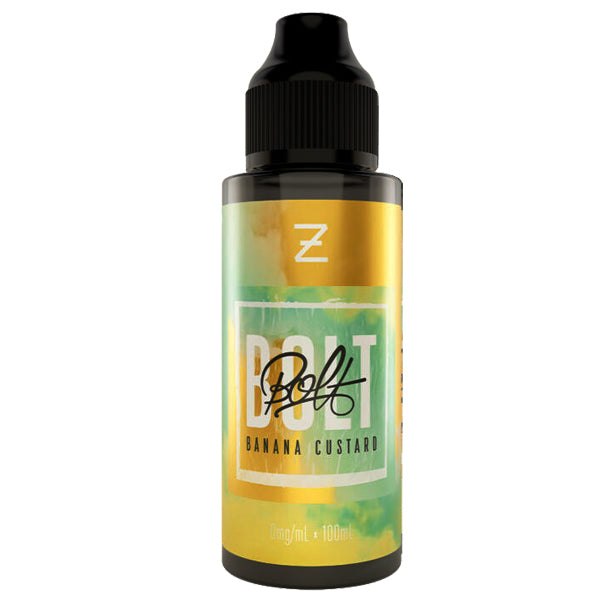 zeus juice bold banana custard 100ml shortfill