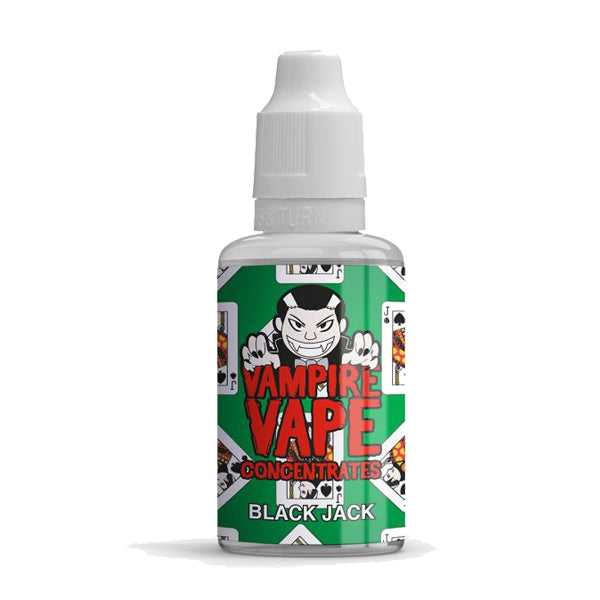 vampire vape concentrate black jack 30ml diy