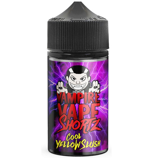 vampire vape cool yellow slush 50ml shortfill