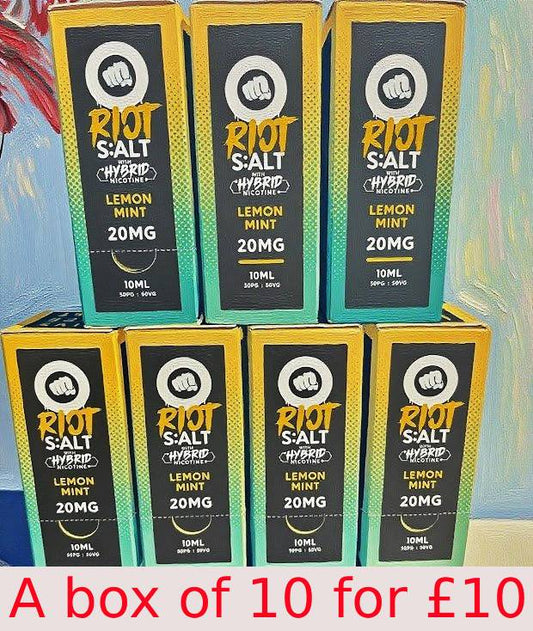 Riot Squad Lemon Mint 20mg (box of 10)