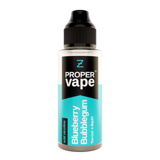 proper vape shortfill 100ml blueberry bubblegum