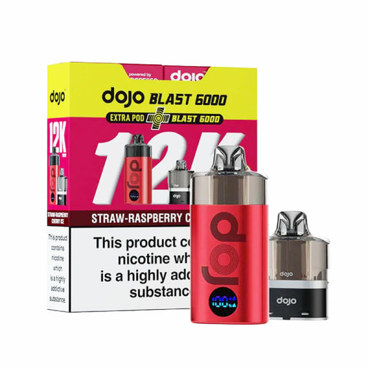 Dojo Kit 12K - Straw-Raspberry Cherry ice 10mg